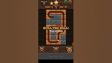 Roll The Ball 2 Basic A Level 17 Walkthrough 3 Stars