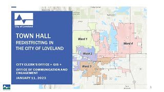 Redistricting Town Hall / January 11, 2023