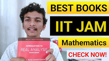 Books for IIT JAM Mathematics | IIT JAM Exam