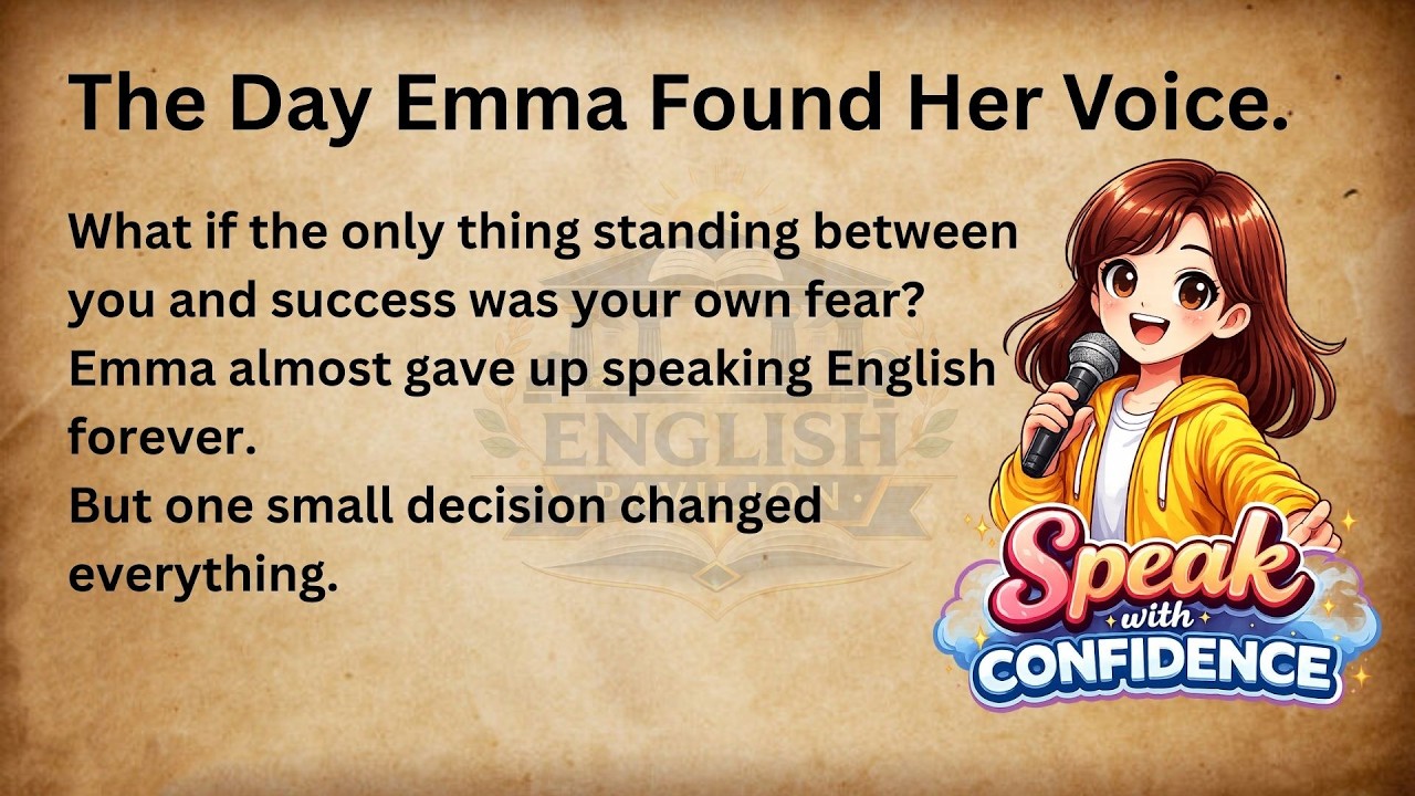 She Was Afraid to Speak English… Until This Happened | English Inspirational Story with Moral