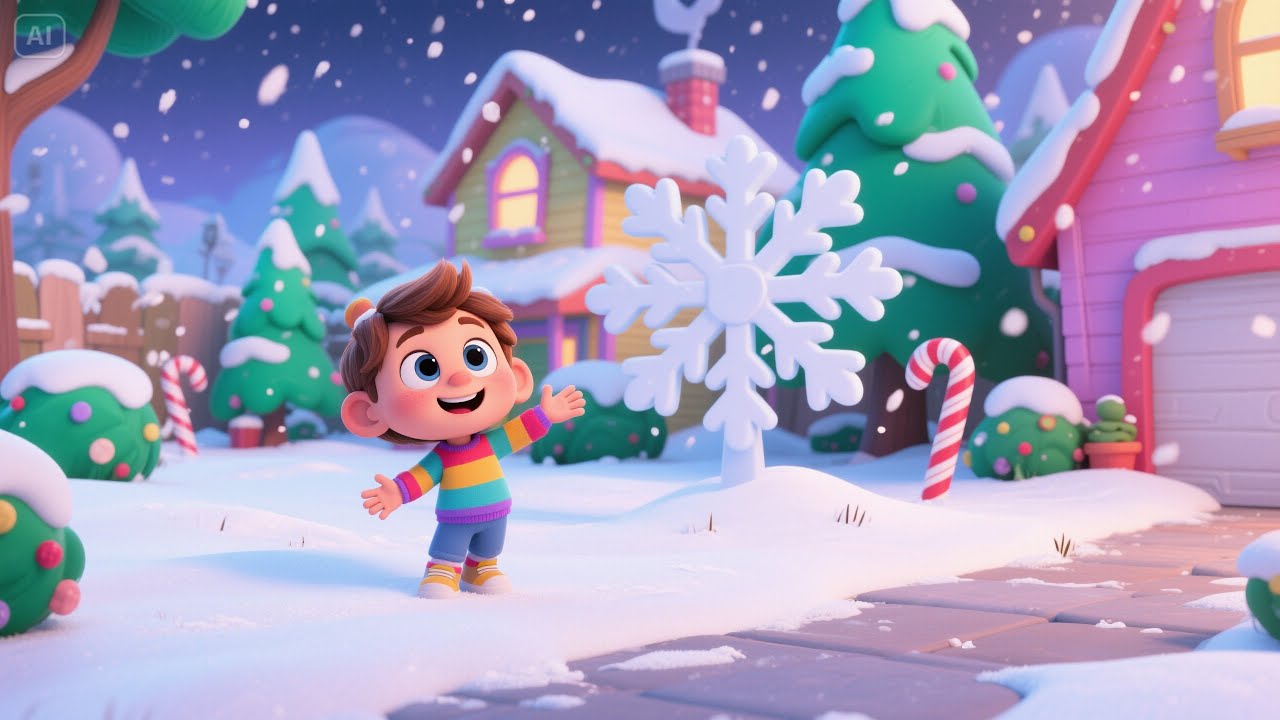 Build a Snowman – Winter Song Remix | Popular Nursery Rhyme | Educational Kids Songs