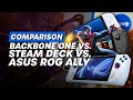 Asus ROG Ally vs Steam Deck vs Backbone One: Which Is the Best PlayStation Handheld?