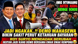 TERNYATA BAYARAN.!! DEMO MAHASEWA BIKIN SAKIT PERUT KETAHUAN BAYARAN 😂 ROY BERUBAH JADI KANG DEMO 😂