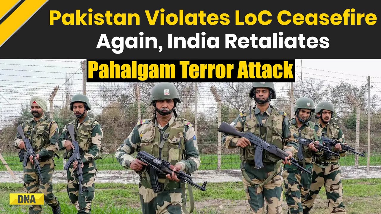 Pahalgam Attack: Pakistan Violates Ceasefire Along LoC Again, Indian ...