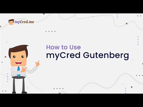 How to Use myCred Gutenberg