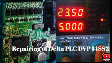 Repairing of Delta PLC DVP 14SS2