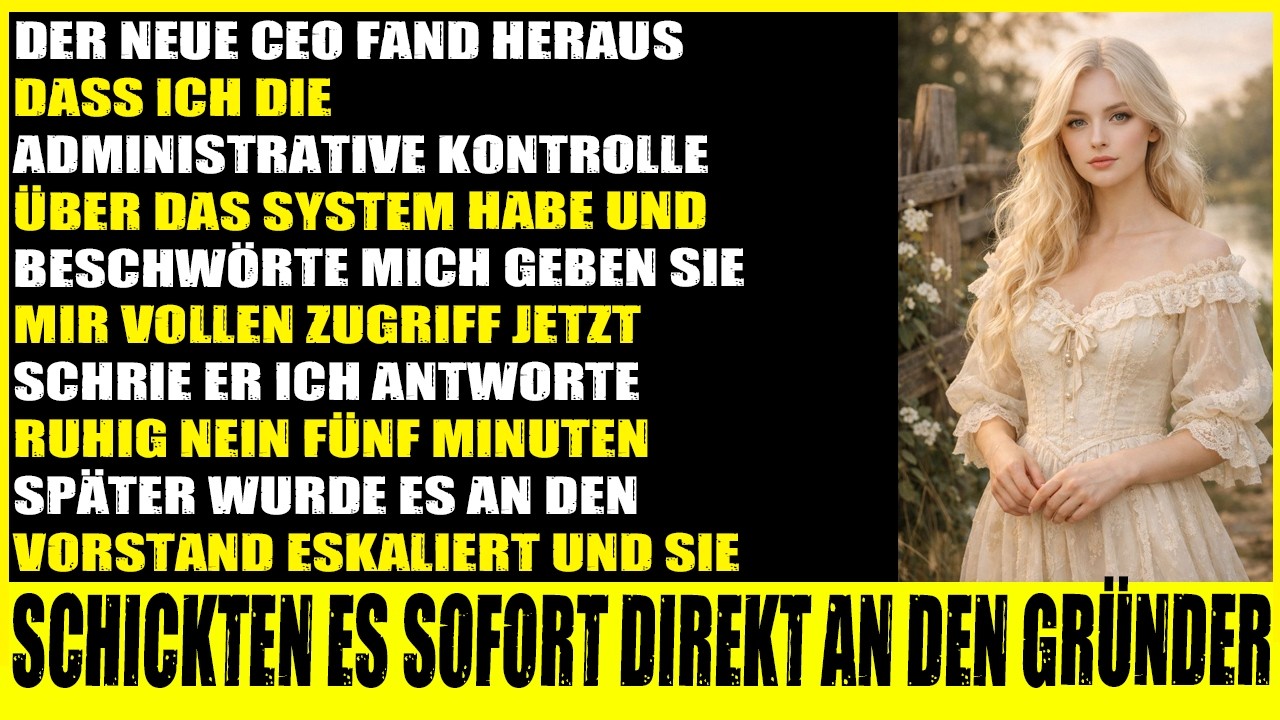 CEO forderte vollen Zugriff – Ich sagte Nein, der Vorstand rief den Gründer an