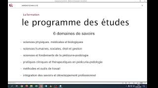 Pédicurie-Podologie - JPO Santé 2023 (après-midi) Pédicurie-Podologie - JPO Santé 2023 (après-midi)