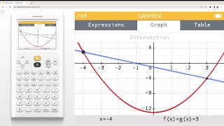 How do I find the intersection of two curves