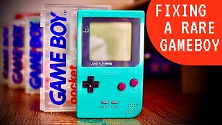 Repairing One of the Rarest Nintendo Game Boy Pockets, Worth Over $200!