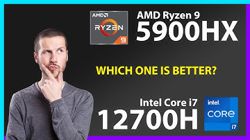 AMD Ryzen 9 5900HX vs INTEL Core i7 12700H Technical Comparison