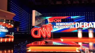 A look inside The Whiting Auditorium ahead of Democratic presidential debate in Flint