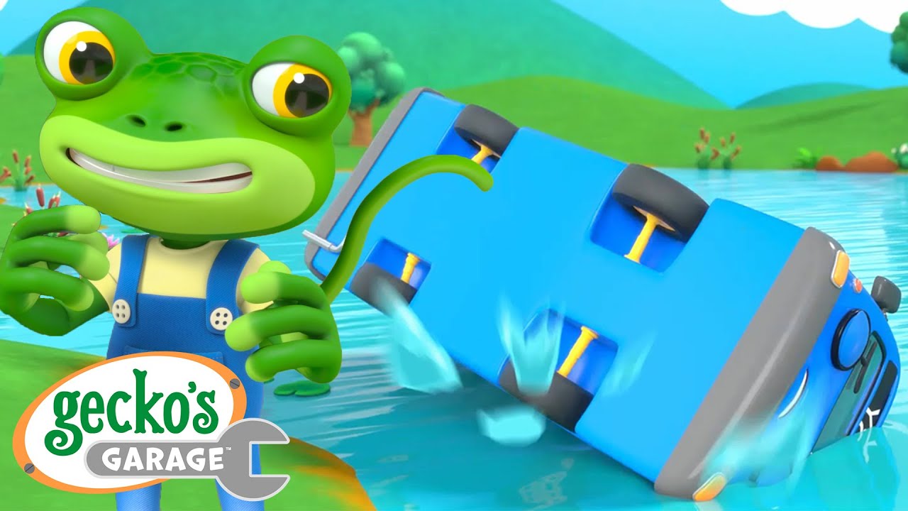 Play: Clumsy Baby Bus: a 31-minute Gecko's Garage fixing marathon