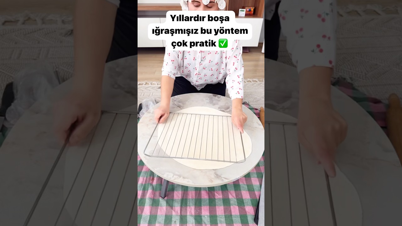Yıllardır boşa uğraşmışız bu yöntem çok pratik ✅ #iyifikir #food #hamurişi Yıllardır boşa uğraşmışız bu yöntem çok pratik ✅ #iyifikir #food #hamurişi