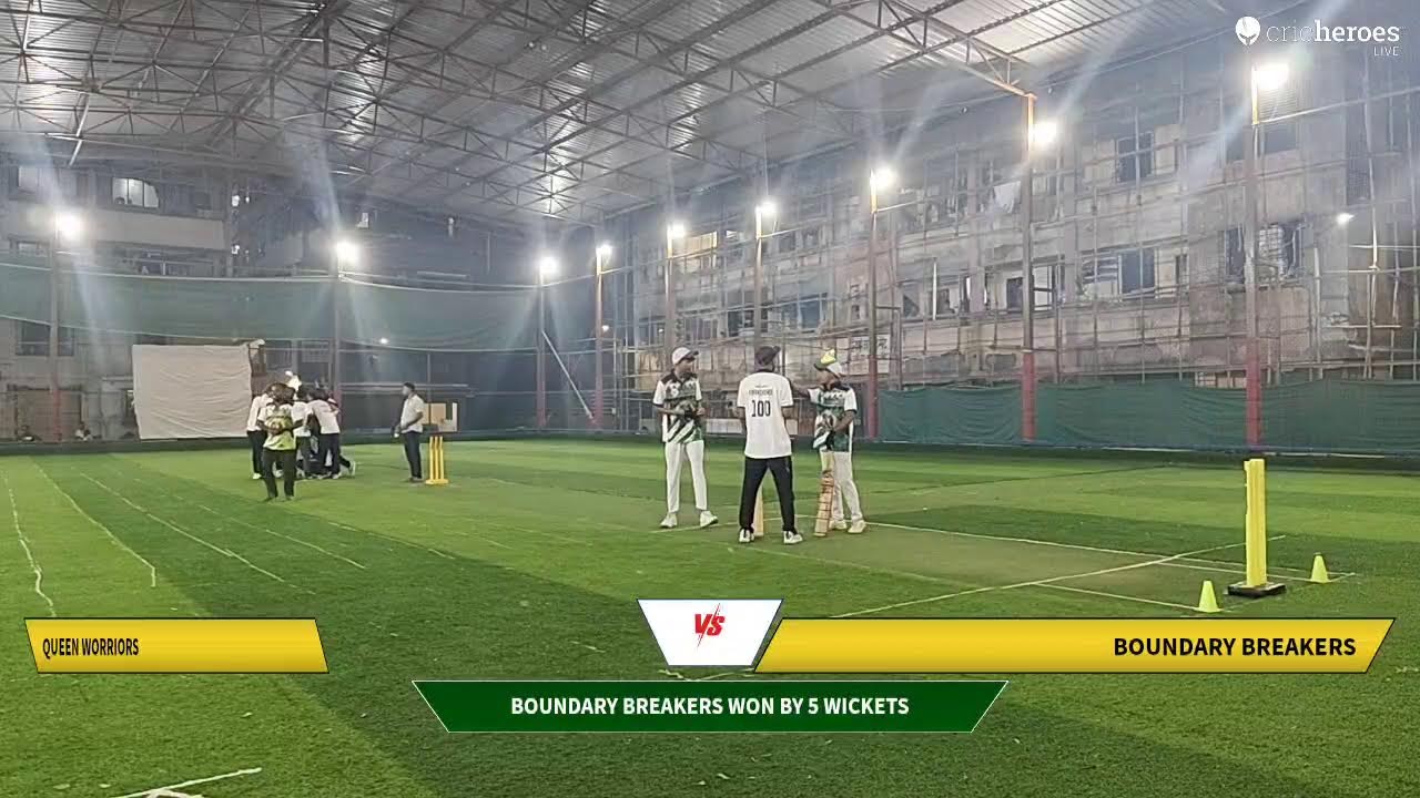 Queen Worriors vs Boundary Breakers live cricket match | Bal Utsahi Krida Mandal  live - Mumbai Gro