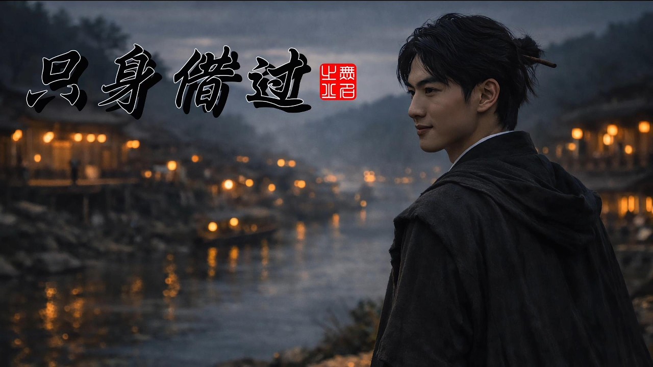 【原创古风】｜《只身借过》｜借这人间景色，稍微坐一坐 | 无名之火 Wuming Flame ｜Offcial Audio