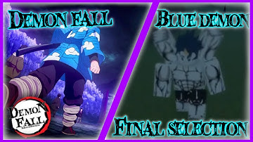 How To Beat Final Exam Demon Fall!!+How To Get A Nichirin Sword!!+ How To Beat Blue Demon!? (Roblox)