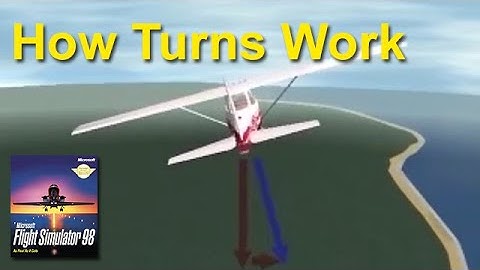 Flight Simulator 98 || Training || How Turns Work