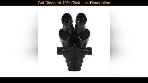 Best 3.5-90X Continuous Zoom Simul Focal Trinocular Stereo Microscope 36MP Camera Vidoe C Mount Ada