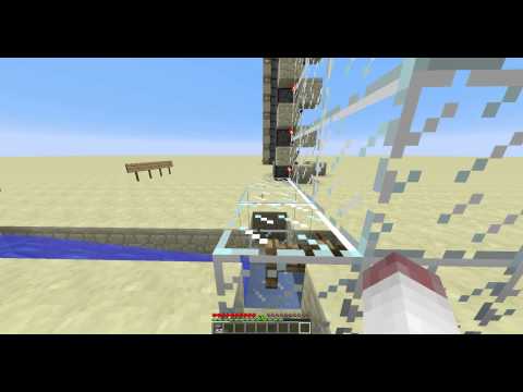 Minecraft 1.7.4 tutorial: easy item elevators [works in every version from 1.5]