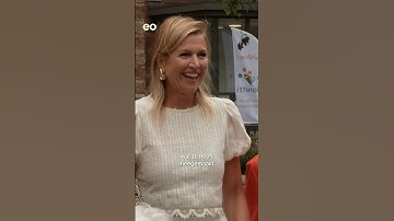 Máxima warm ontvangen bij Kloosterkwartier in Veghel #koningin #maxima #klooster