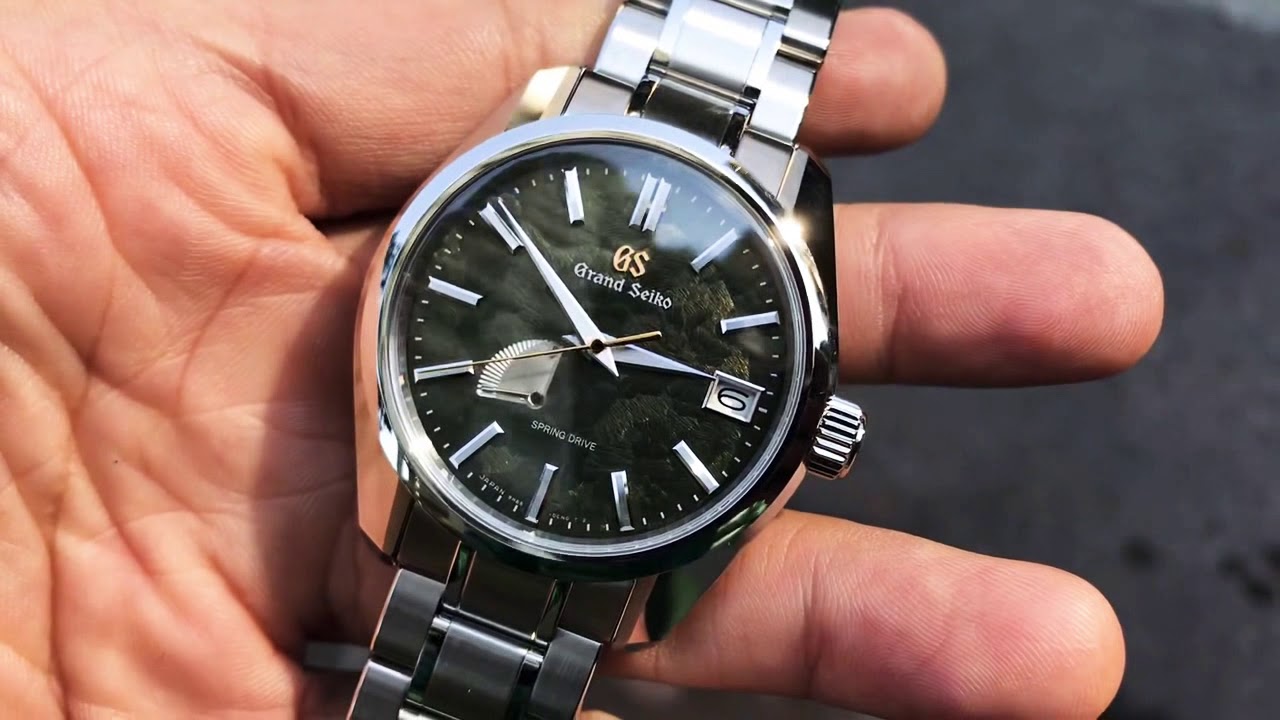 Grand Seiko Spring drive SBGA409 Ginza Limited l Jawatch - YouTube