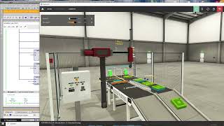 Assembler (Analog) Factory IO and Siemens S7 1200 PLC TIA Portal 19