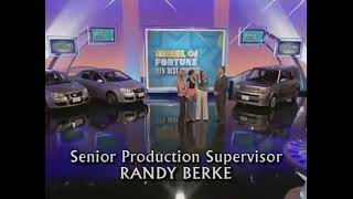 Wheel Of Fortune Credit Roll 11-24-2005