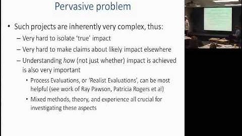 Assessing Threats to Validity  Michael Woolcock Presentation