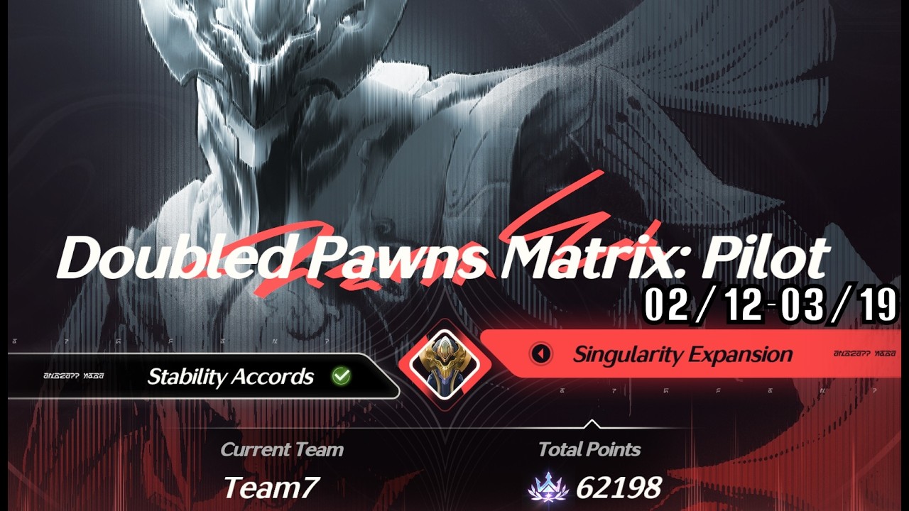 Wuthering Waves【矩陣疊兵:先行版 Ⅱ（02/12-03/19）】6隊 總分62198