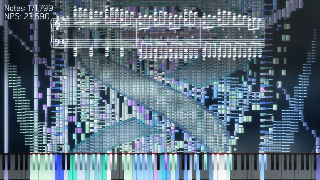 [Black MIDI] One Cold Day | 1 Million Notes | Lucas Seth