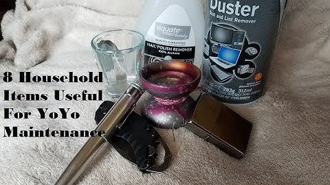 8 Household Items that are Useful for YoYo Maintenance