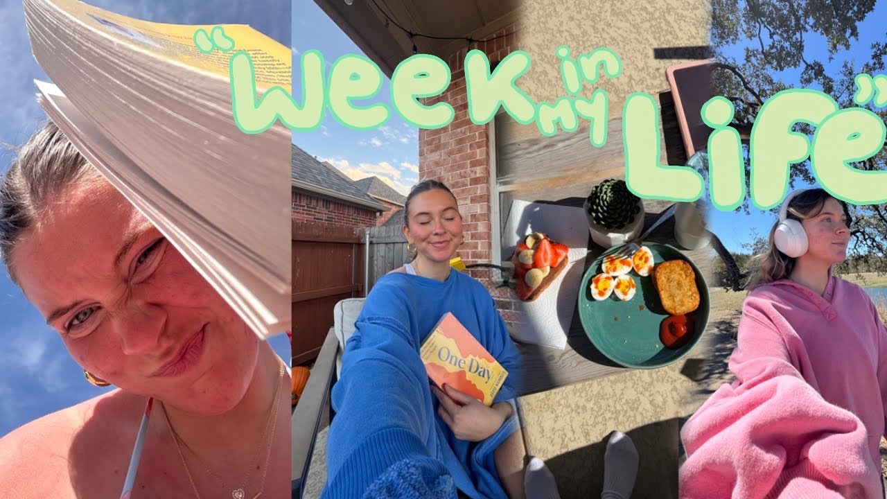 Week in my life *chill edition* 📹💻♥︎