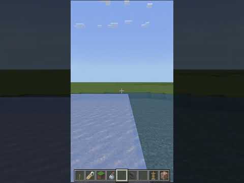 【葬送のフリーレン】水を凍らせる魔法の再現　【マイクラ統合版】【チビエン】