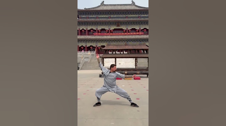 Shaolin Warrior Monk Disciple training in China shaolin temple martial arts boxing Meihua Quan