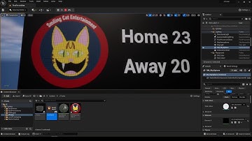 Digital Scoreboard or Jumbotron style Display in Unreal Engine 5 Tutorial