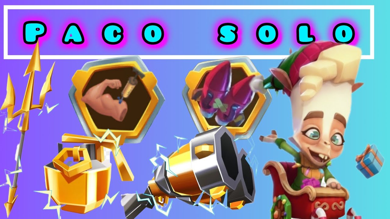 Paco Maxed Level 20 Solo ZOOBA Gameplay