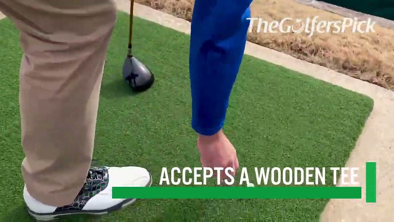 TeeStrike Golf Hitting Mat by The Golfer's Pick