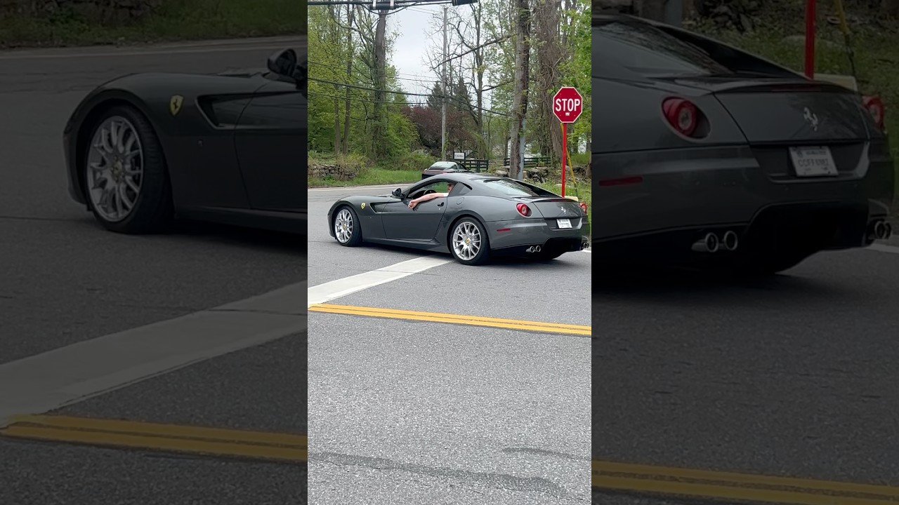 Ferrari 599 GTB Fiorano 6L V12 sound!!