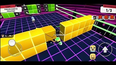 Stumble guys - gameplay walkthrough  part 7-Block Dash Team (IOS, Android)