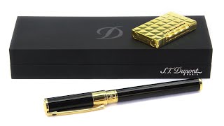 картинка: Обзор перьевой ручки S.T. Dupont D Initial