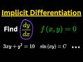 Implicit Differentiation Explained!