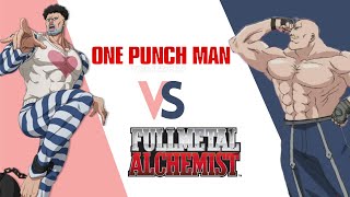 Puri Puri Prisoner Vs. Alex Louis Armstrong - Anime Fight Club