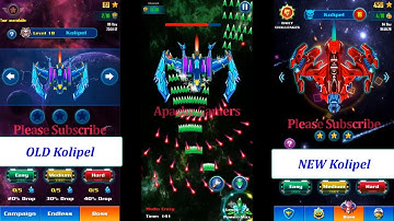 Galaxy Attack: ALien Shooter | Kolipel OLD or New Boss Compare By Apache Gamers