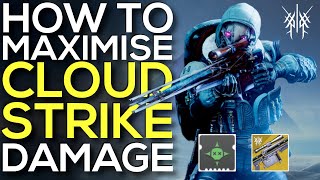 BEST WAY to Use CLOUDSTRIKE - High Burst DPS Exotic Sniper Rifle Build - Beyond Light - Destiny 2