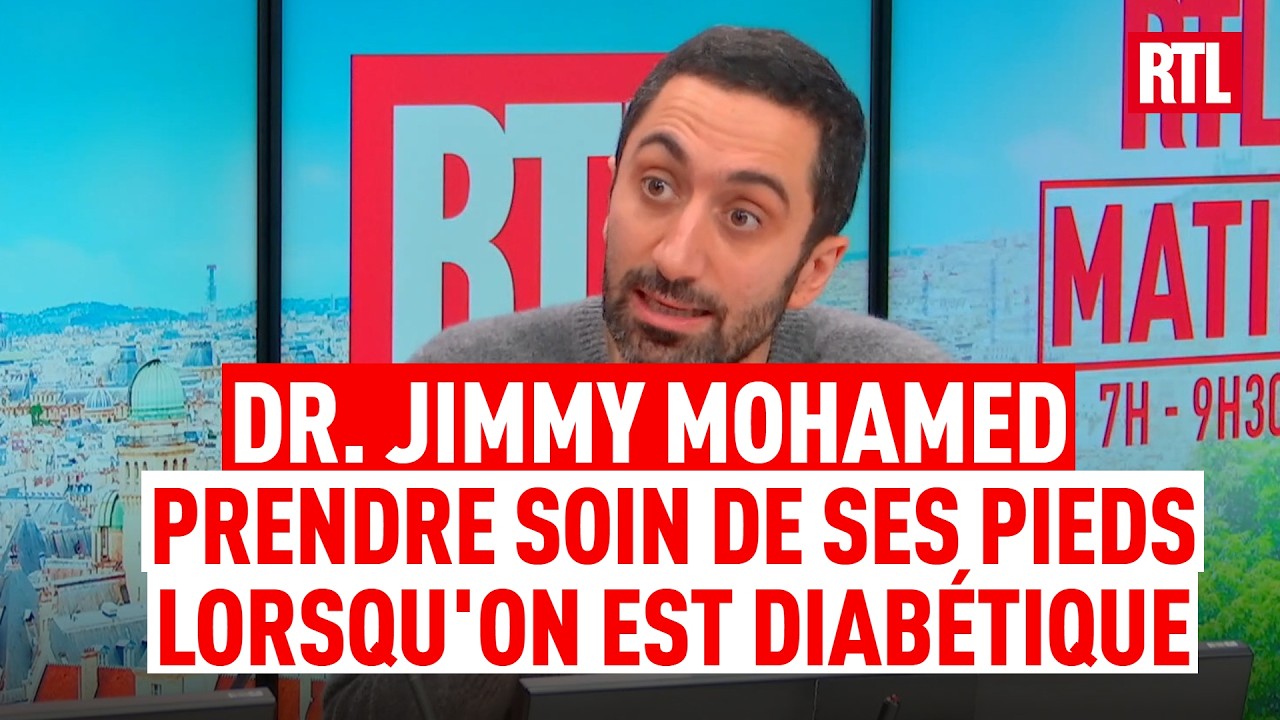 Dr. Jimmy Mohamed : l'importance de prendre soin de ses pieds quand on est diabétique