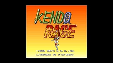 Kendo Rage (SNES 60Hz / US) - Intro / Attract Mode
