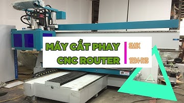 Máy cắt phay CNC router - SMJX 1224 R1S | Quốc Duy