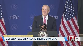 GOP super PACs changing their ad strategy in NC US Senate race