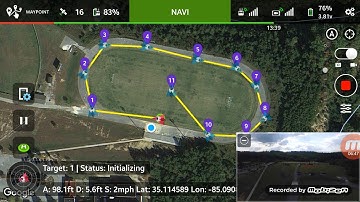 Litchi Waypoint Test with the DJI Phantom 3